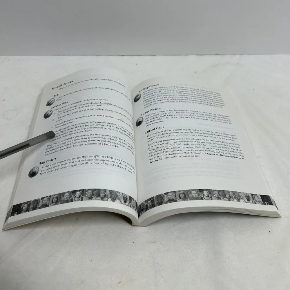 🔥Vintage - Sid‎ Meier's Civilization III Instruction Booklet MAC (Manual Only)